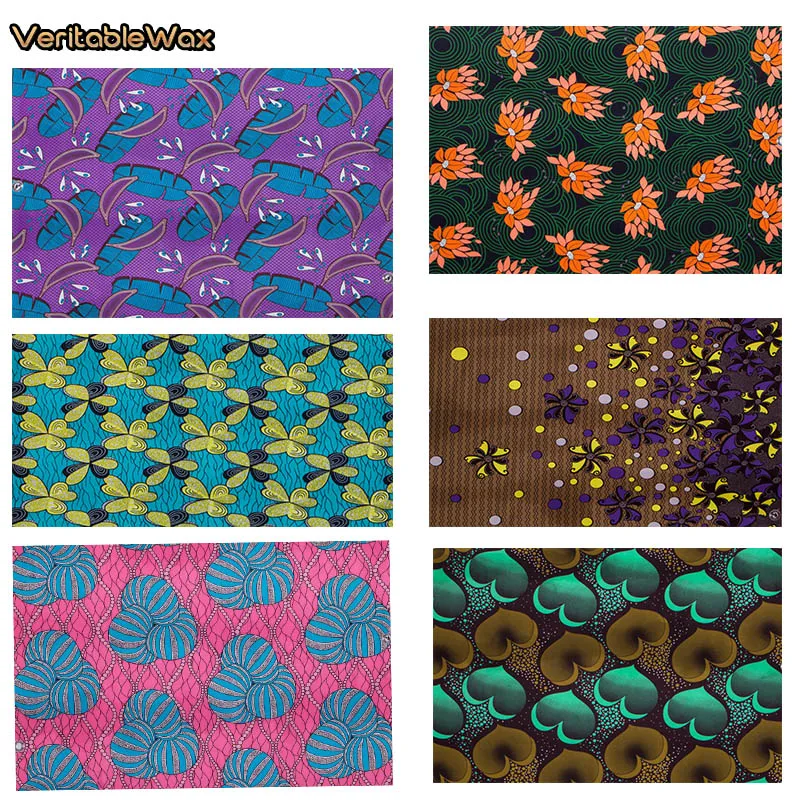 Sewing Batik Fabric - Afrika Nigeriaanse prints batik stof echte