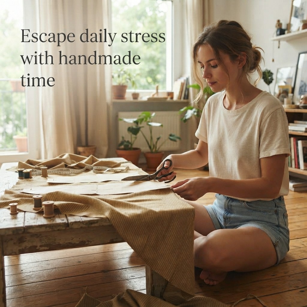 Garenverfd linnen katoenen ges - Vintage Sewing Textile recensie en prijs